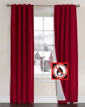 Firefend Flame Retardant Curtain Panels