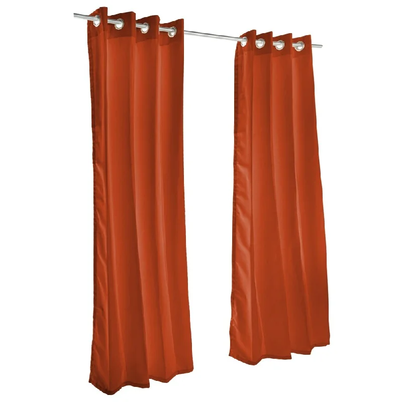 Pawleys Island Sunbrella Curtain - Canvas Brick