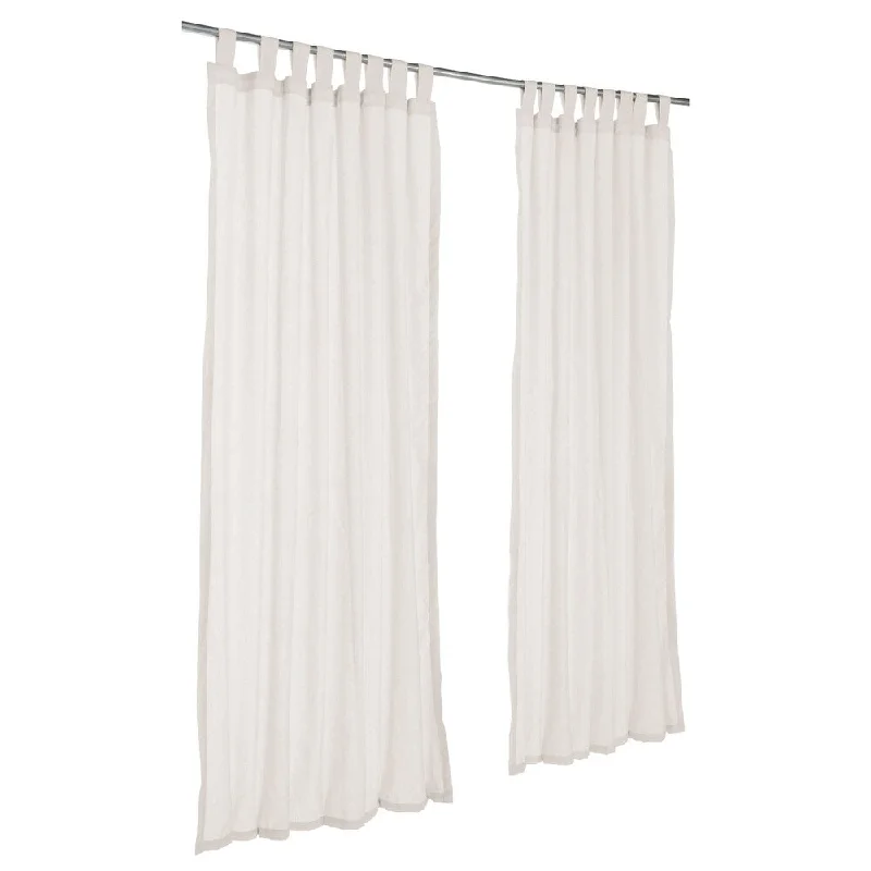 Pawleys Island Sunbrella Curtain - Spectrum Eggshell