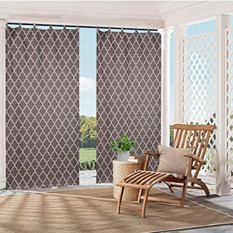 Pro Space Outdoor Curtain for Patio Waterproof Privacy Panel 50"x 96" ( 1 Panel )