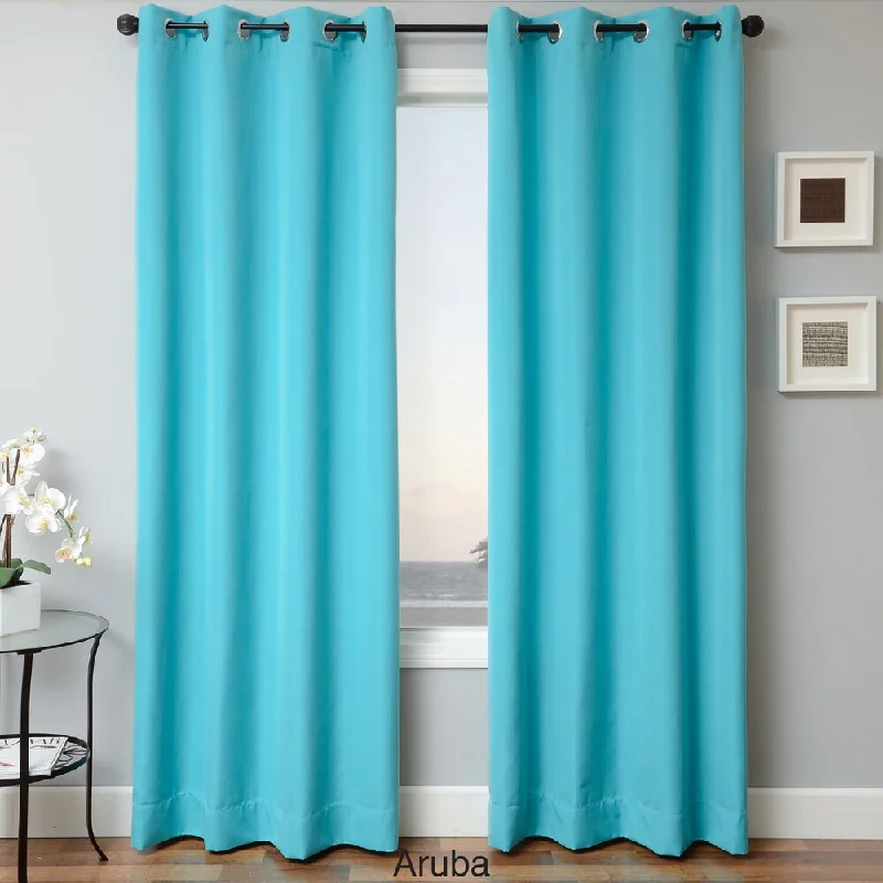 Softline Sunbrella Indoor/Outdoor Grommet Top Curtain Panel