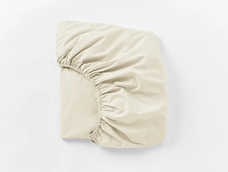 300 TC Organic Percale Fitted Sheet twin xl