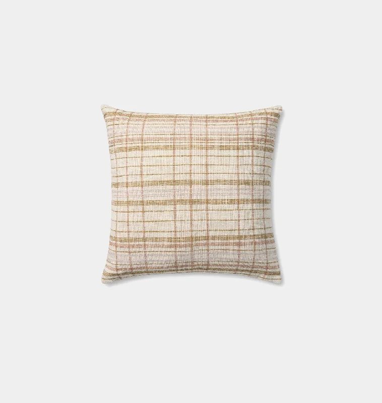 Avalon Pillow Wheat / Multi 22" x 22"