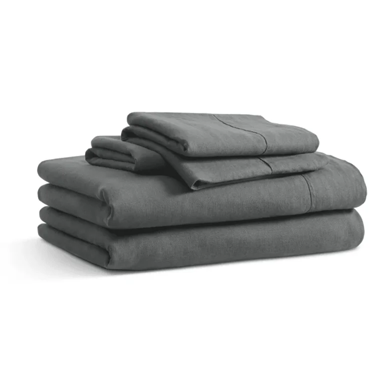 Blu Dot Stone Washed Linen Sheet Set