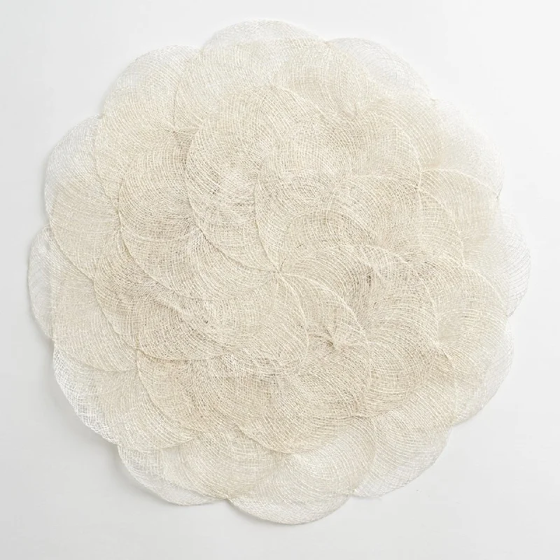 Bone Woven Cloud Placemat | Set of 4