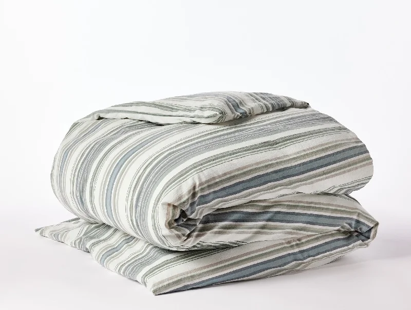 Coastal Organic Duvet Cover