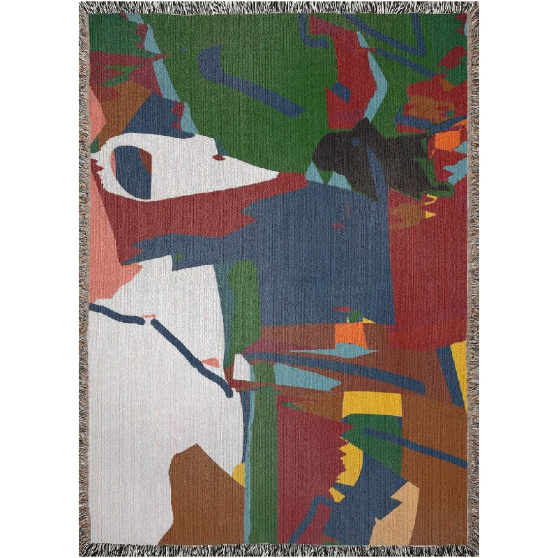 Collage Woven Throw