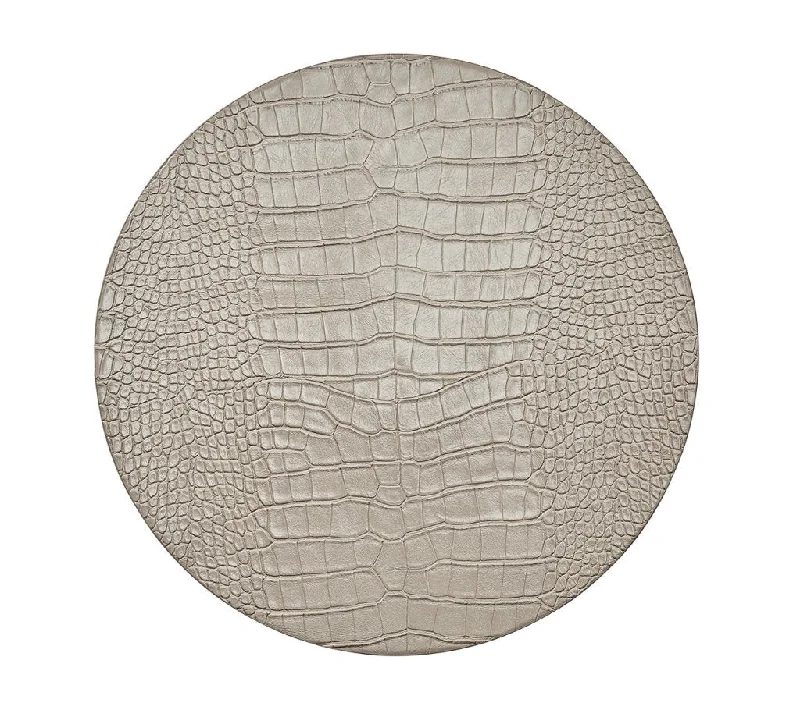 Croco Placemat in Sand, Set of 4