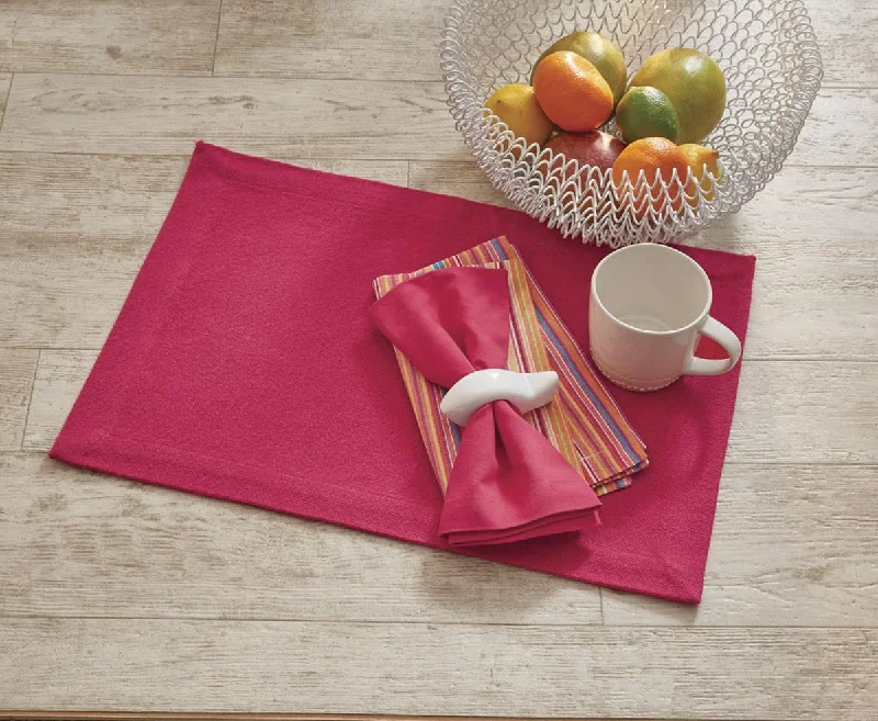 Elements Placemat - Fuchsia  Set of 12  Park Designs