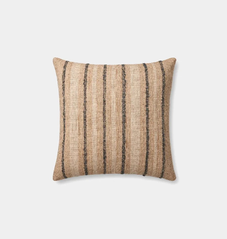 Elowen Pillow 22'' x 22'' Natural / Blue