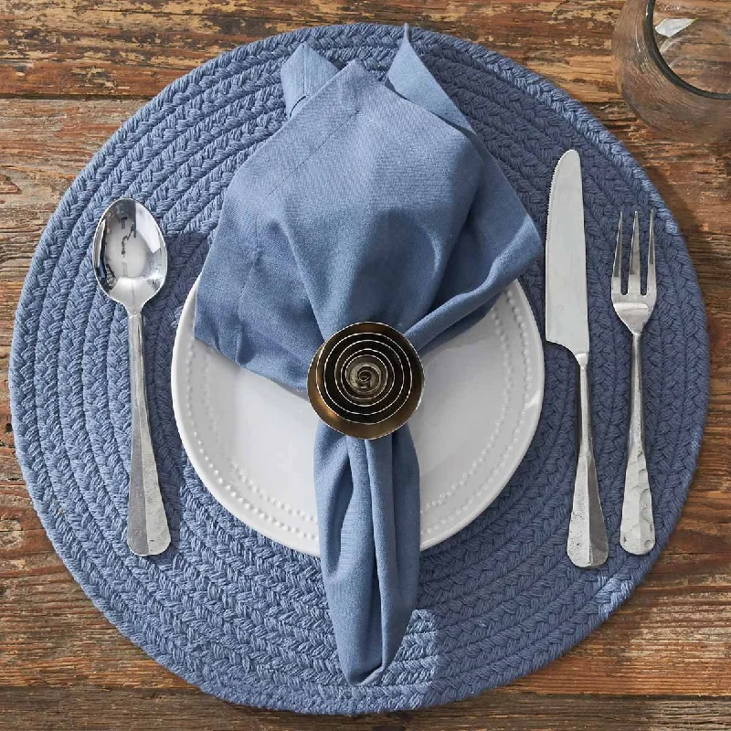 Essex Placemat - Marine Blue Set of 6 Park Designs