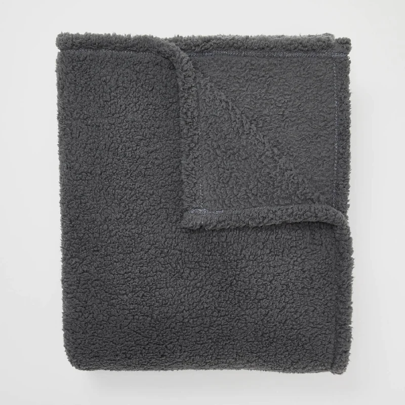 Fuzzy Fleece Throw Blanket