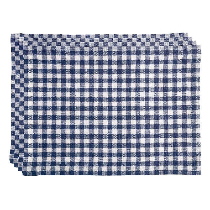 Navy Gingham