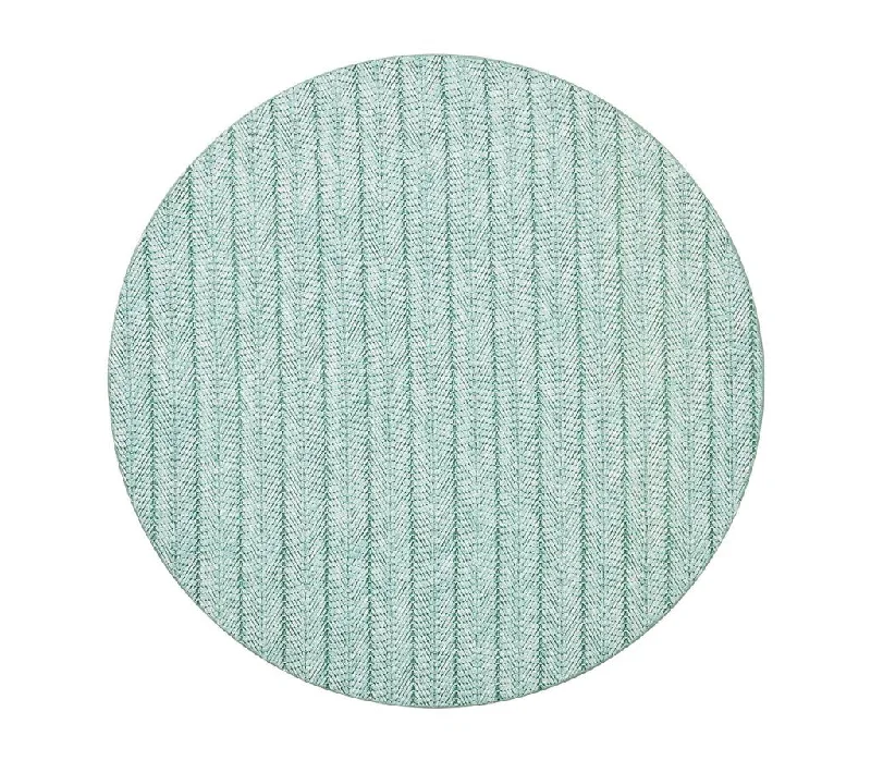 Herringbone Placemat in Seafoam, Set of 4