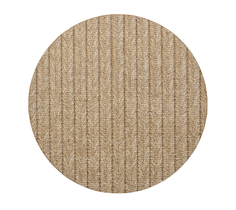 Herringbone Placemat in Tan, Set of 4