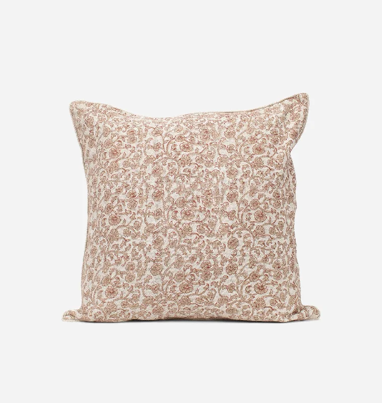 Keya White Pillow 22"x22"