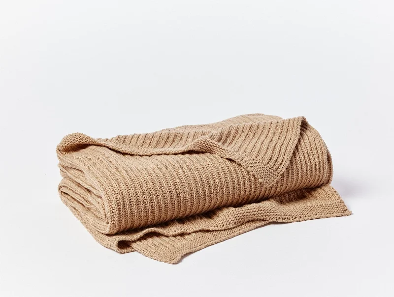 Madrone Organic Knit Throw