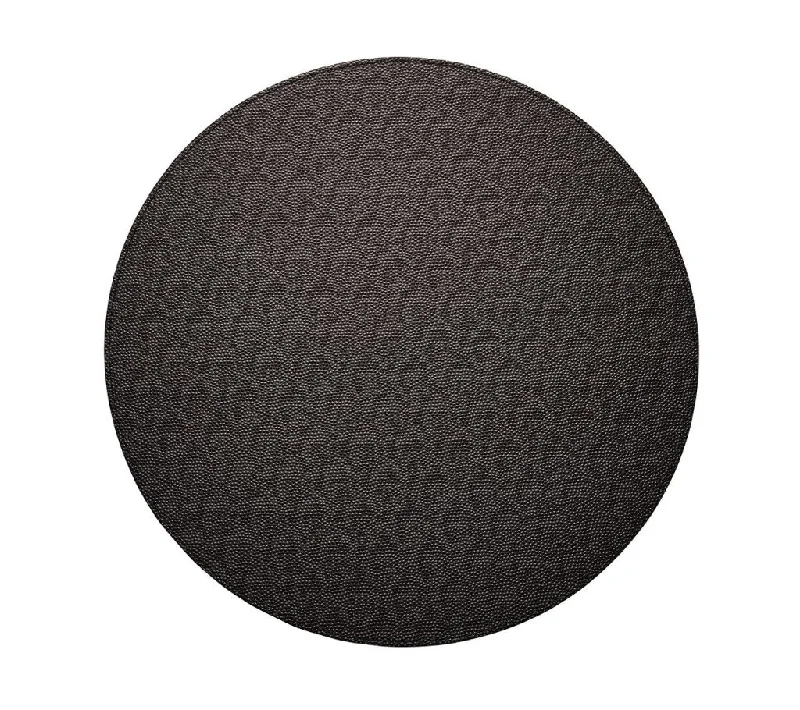 Shagreen Placemat in Black, Set of 4