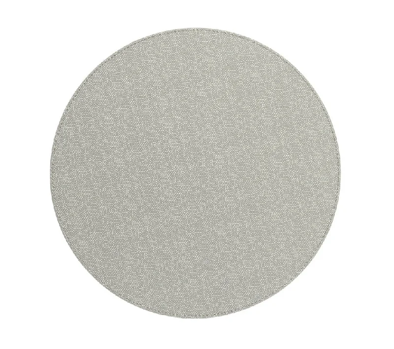 Shagreen Placemat in Elephant, Set of 4