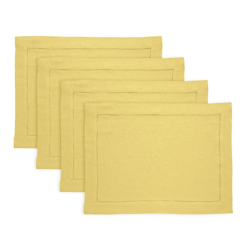 Sonoma Hemstitch Placemats, Set of 4