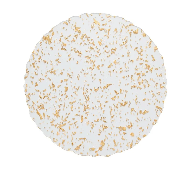 Stardust Placemat in Clear & Gold, Set of 4