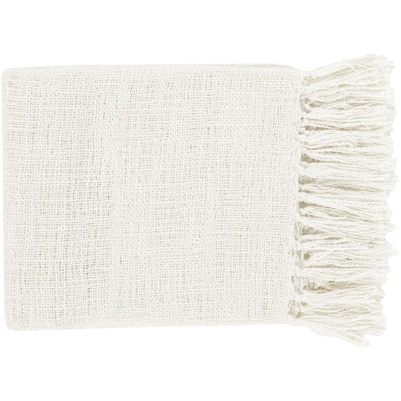 Tilda Throw Blankets in White Color