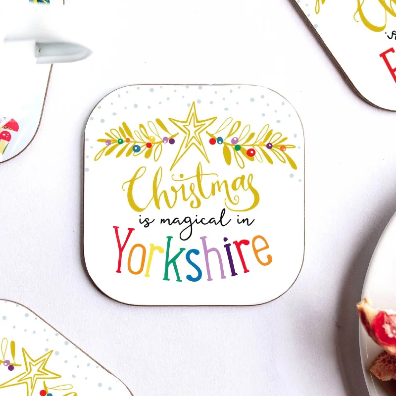 Christmas is Magical in Yorkshire Coaster