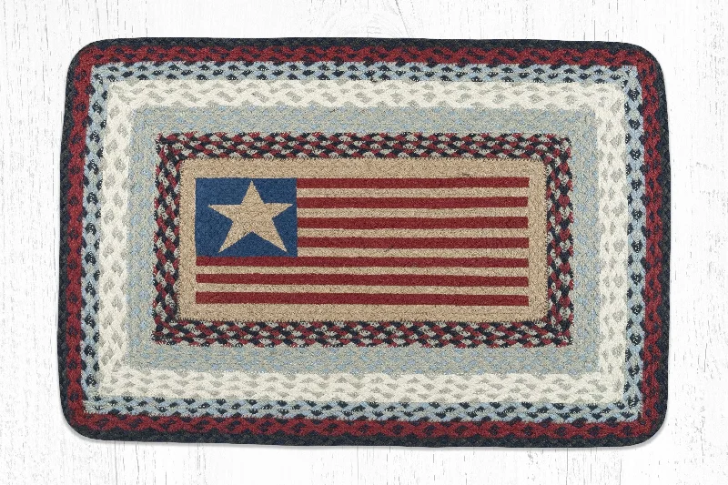 Earth Rugs PP-15 Flag Oblong Patch 20``x30``