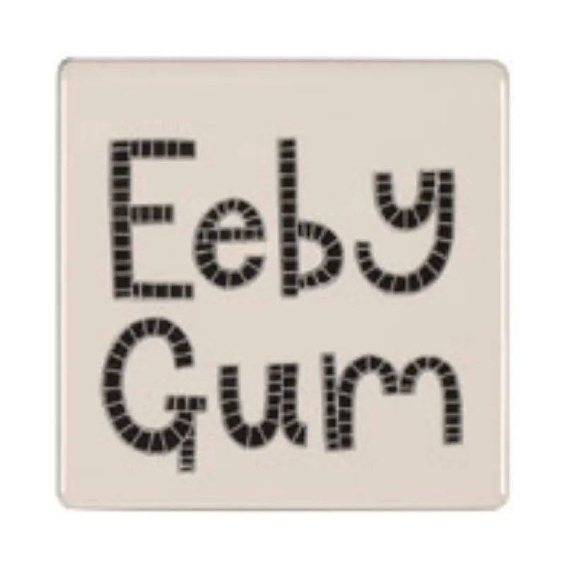 Eeby Gum Ceramic Coaster