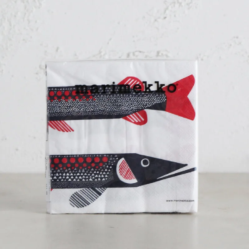 MARIMEKKO  |  HAUKI FISH PAPER NAPKINS