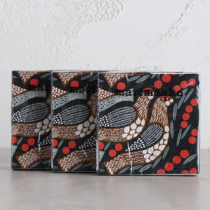 MARIMEKKO  |  KIIRUNA PAPER NAPKINS BUNDLE X3