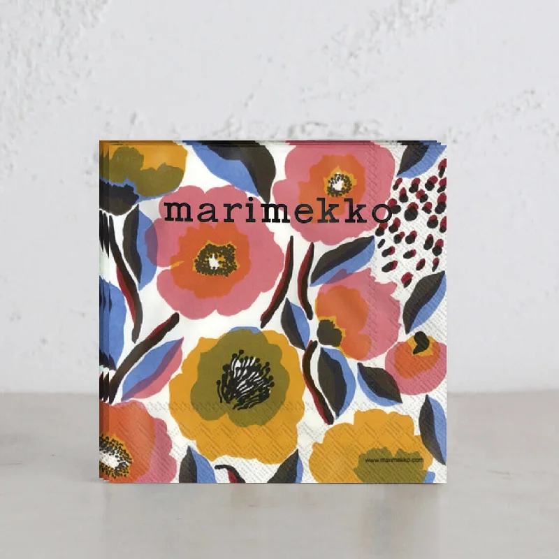 MARIMEKKO  |  ROSARIUM PAPER NAPKINS  |  WHITE ROSE