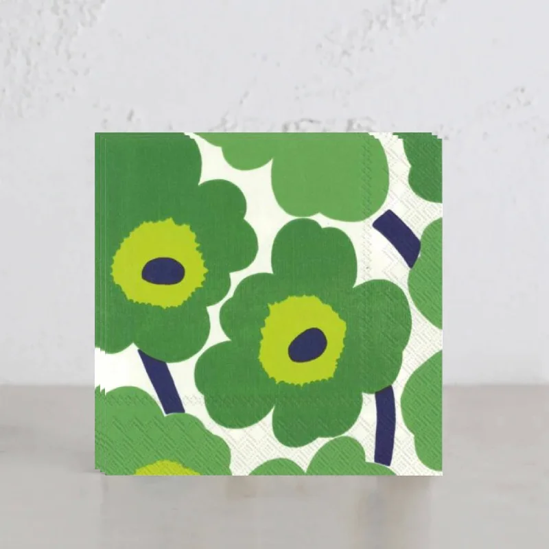 MARIMEKKO  |  UNIKKO PAPER NAPKINS  |  GREEN