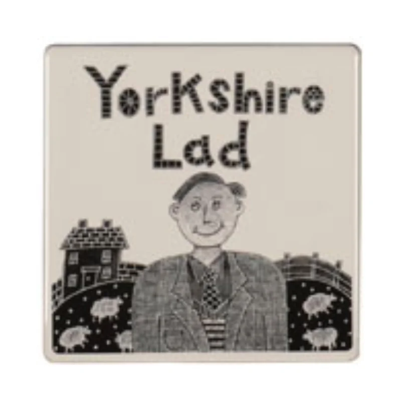 Yorkshire Lad Ceramic Coaster