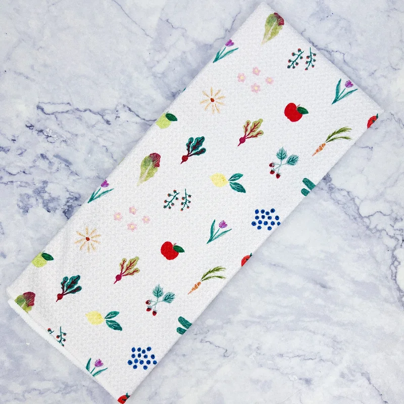 Fresh Produce Recycled Tea Towel