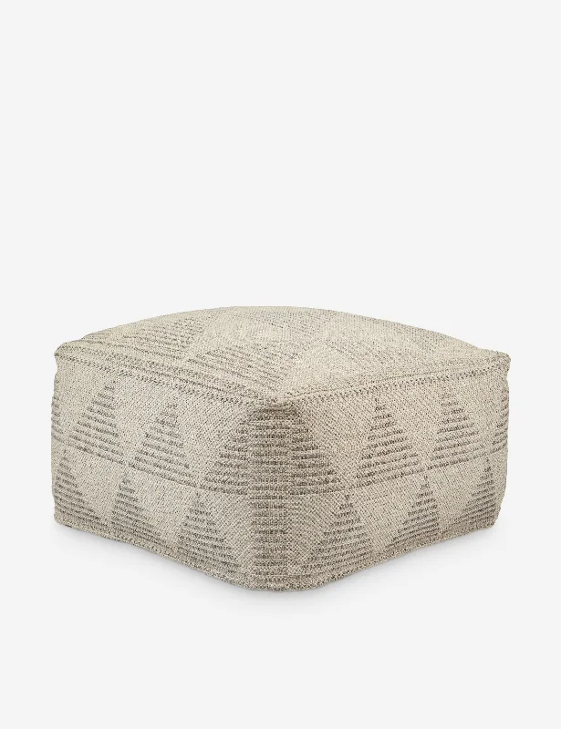 Lumi Square Indoor / Outdoor Pouf