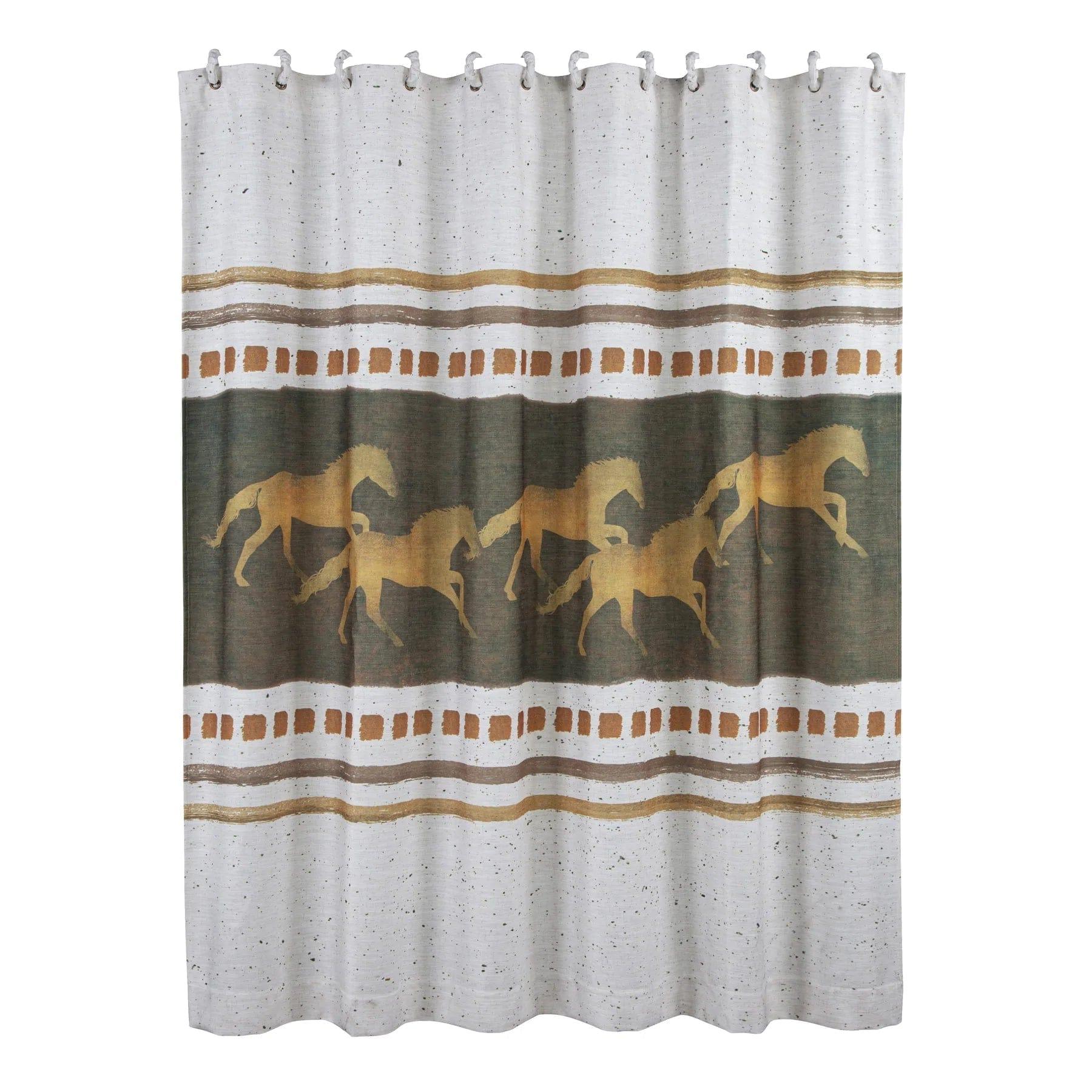 Equestrian Run Shower Curtain