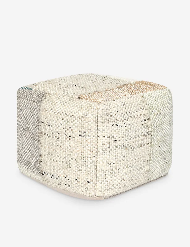 Timbre Square Pouf