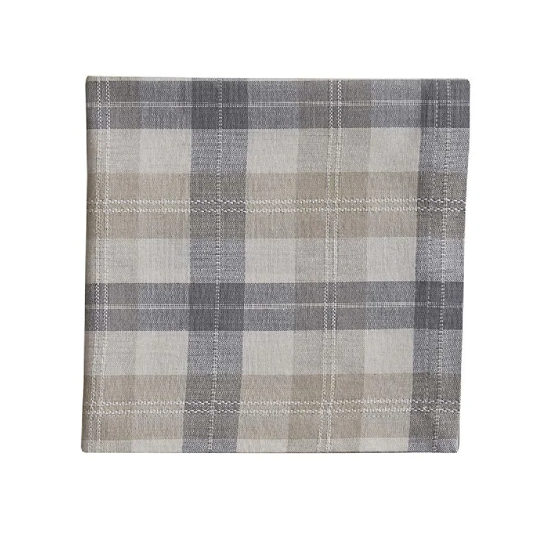 Alpine Plaid Napkin - Natural Set of 12 Park Designs