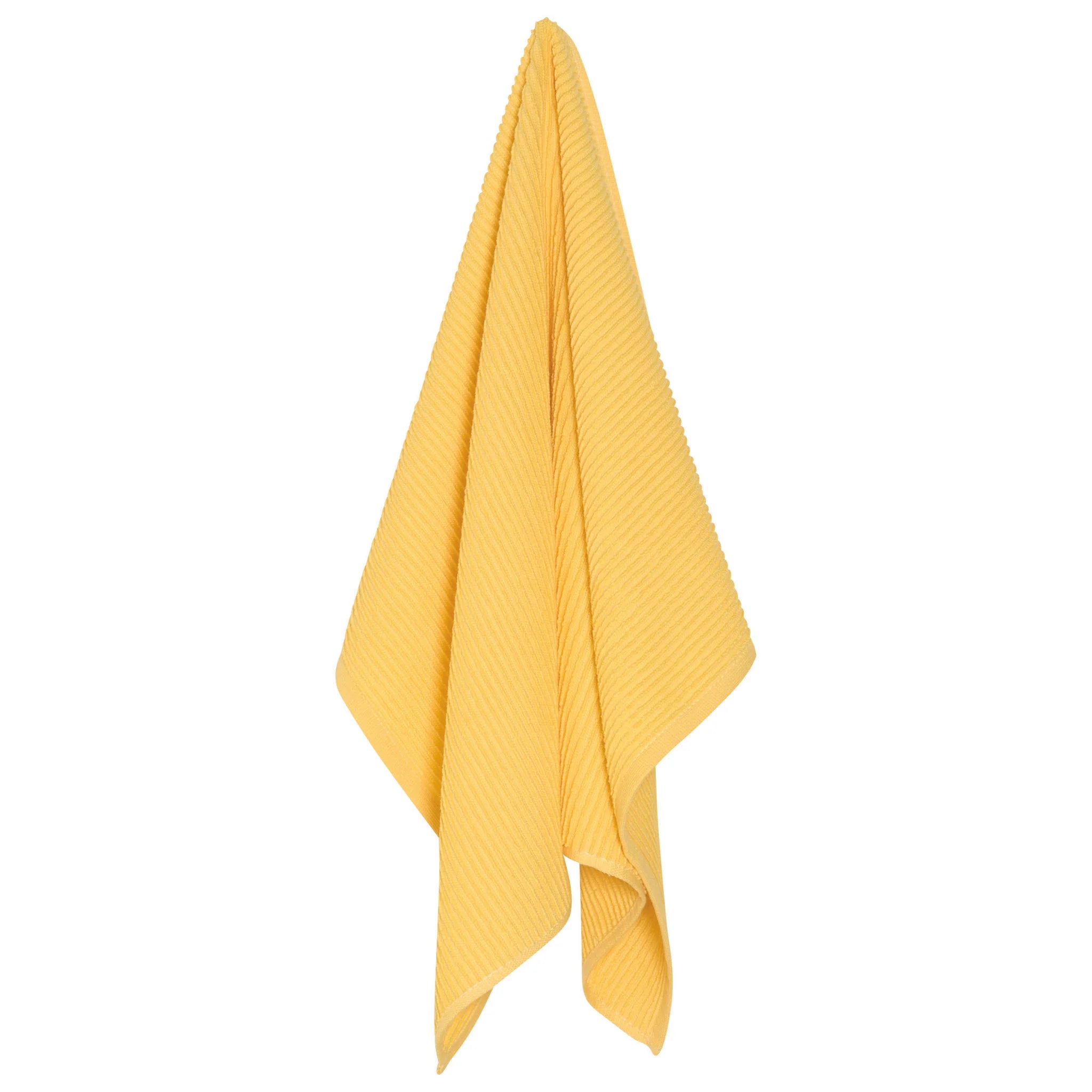 Danica Ripple Terry Cotton Dishtowel - Lemon