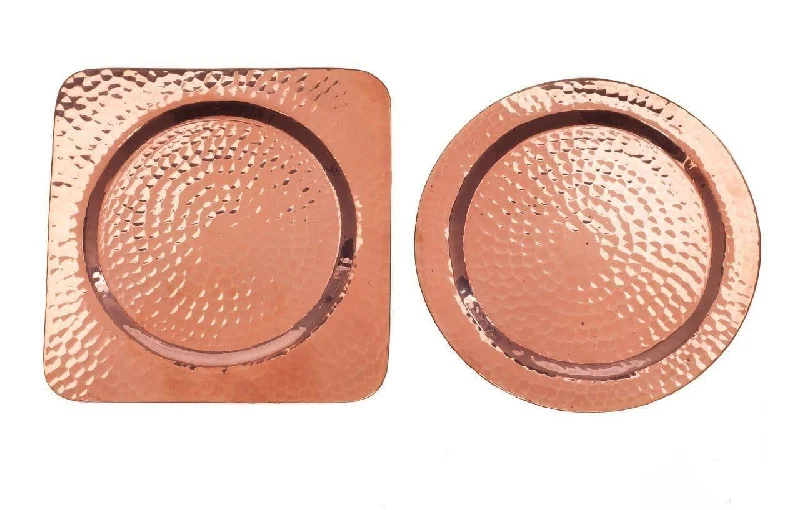 Napa Copper Bottle Coasters / Candle Holders