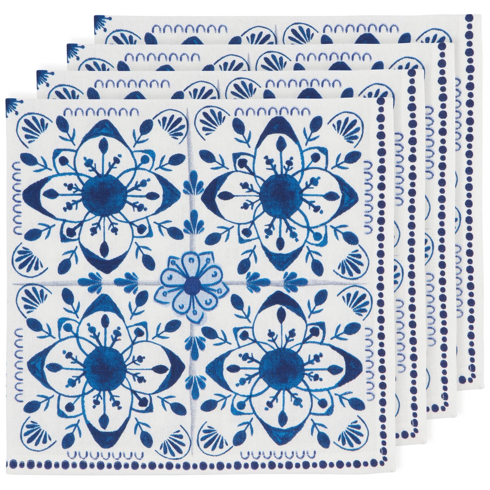 Porto Print Cloth Napkins s/4