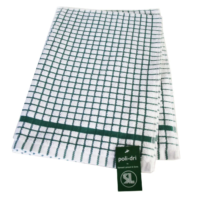 Samuel Lamont Poli-Dri Tea Towel - Hunter Green