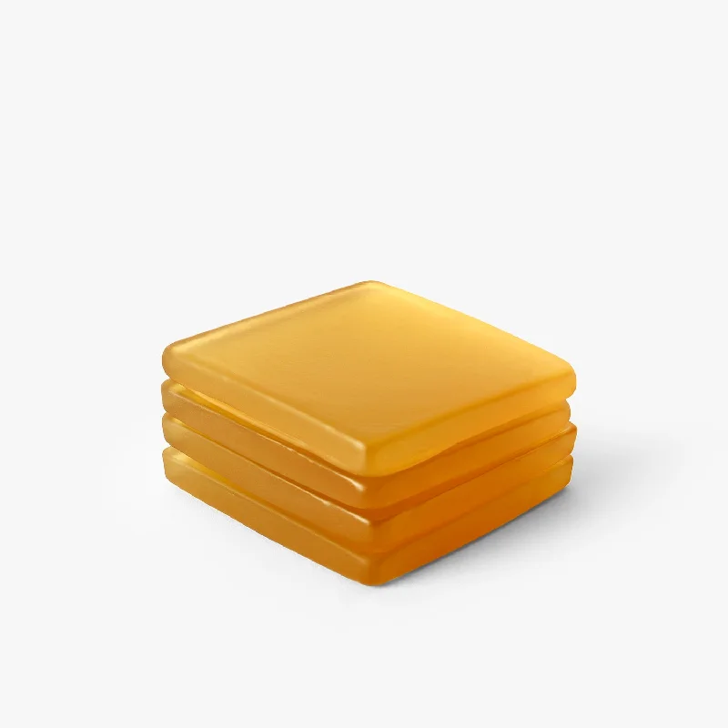 Sunshine Mango Square Coasters (10x10x1 cm)