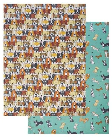 The Dog Collective Tea Towel Set Of 2