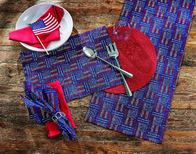 USA Flags Napkin Set