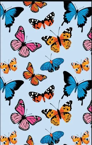 Allgifts Australia Tea Towels - Butterflies