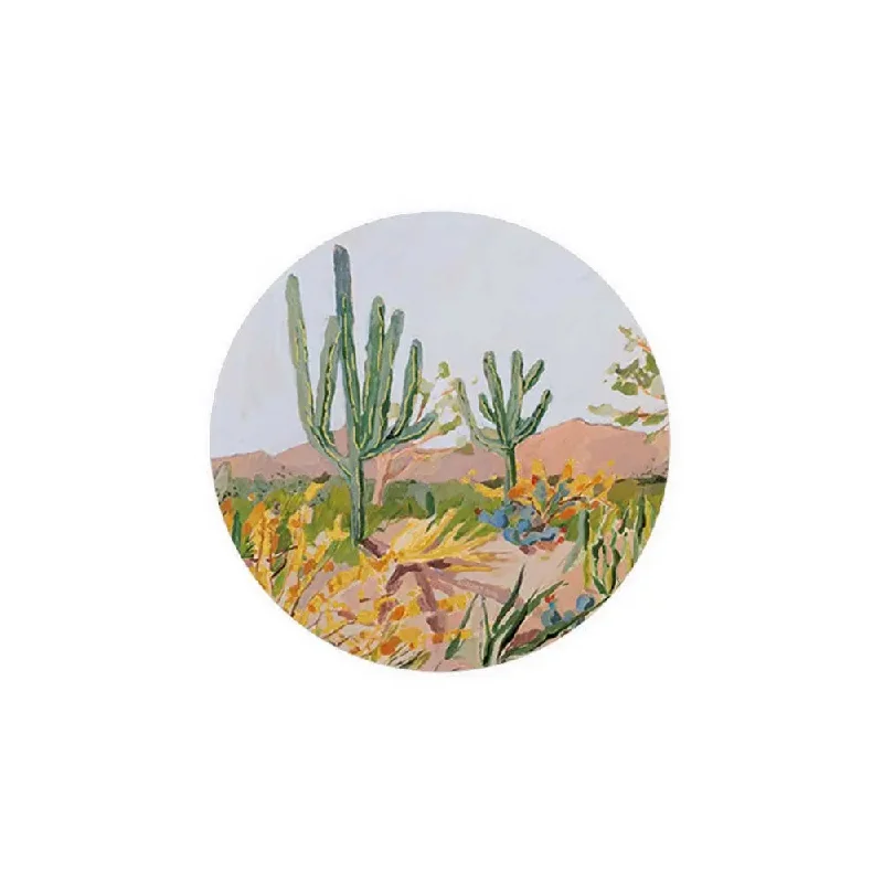 Cactus Seedlings Decorative Coaster