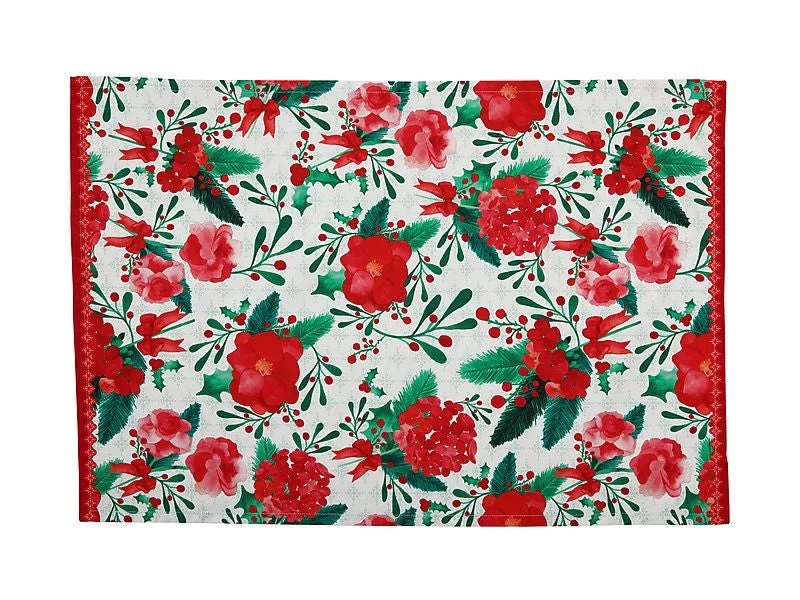 Maxwell & Williams Mistletoe Tea Towel 50x70cm