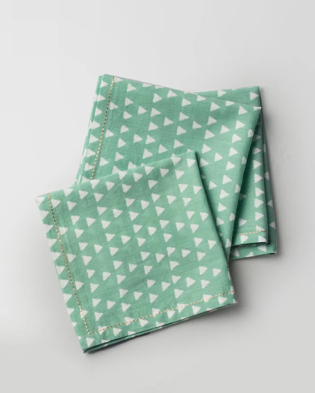 Zan Cocktail Napkins (Set of 6) - Jade